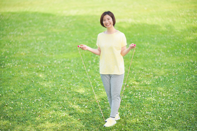 シニアの体力づくりと縄跳び